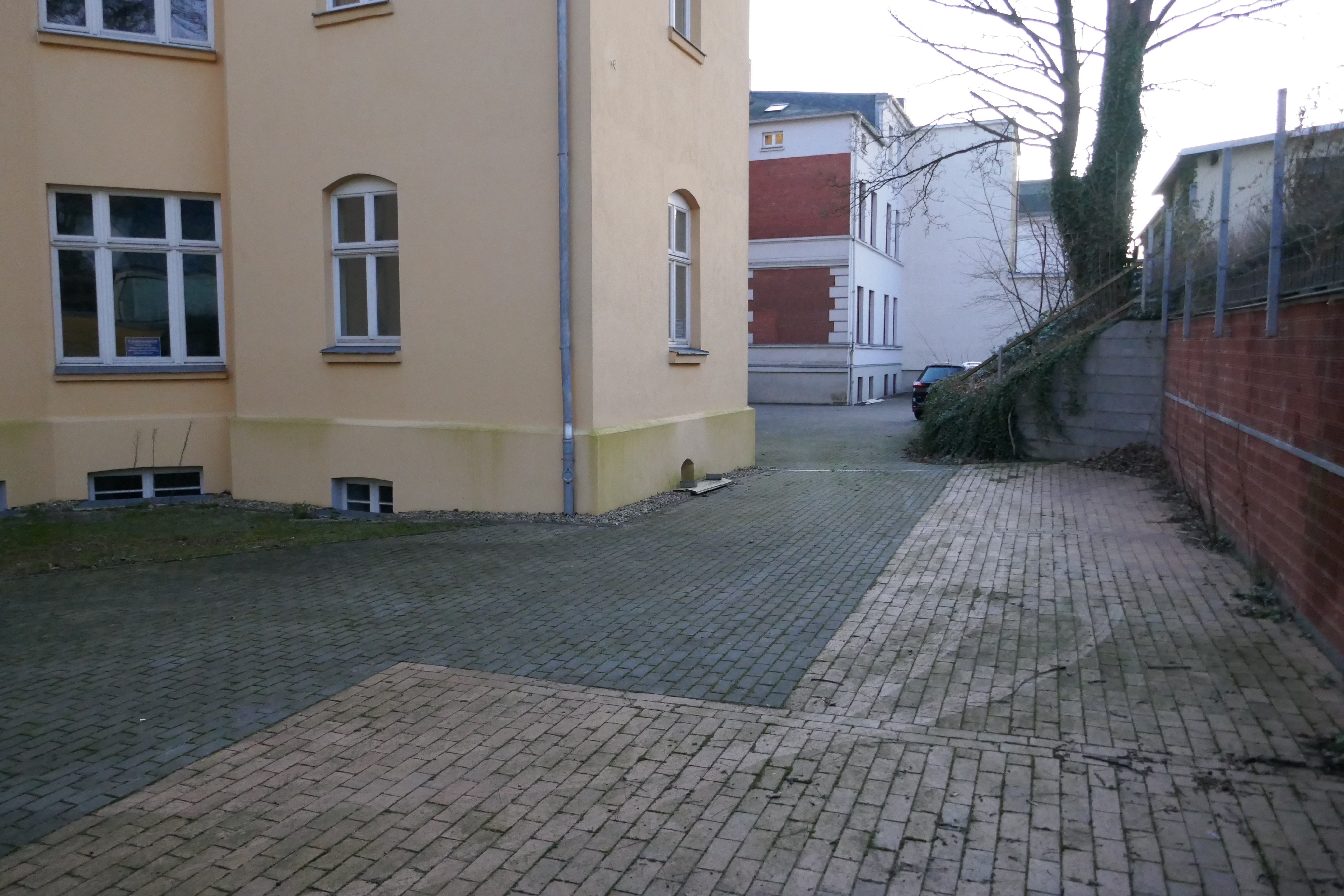 Stellflächen Innenhof